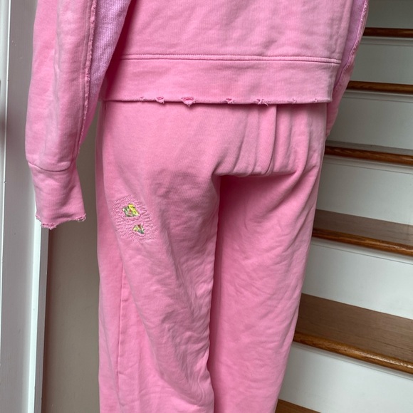Love Shack Fancy Alouette Hoodie & Mirabella Jogger Pants Lounge Suit Size XS - Picture 17 of 17